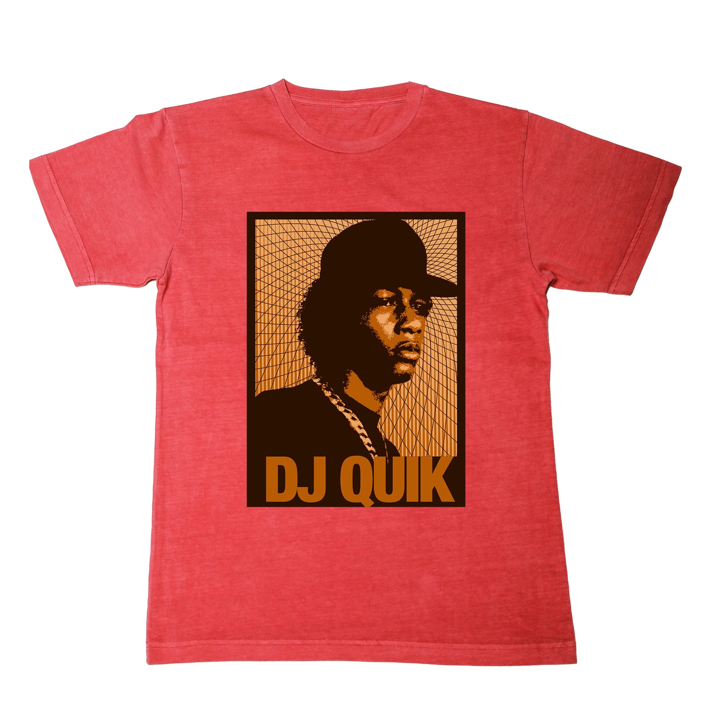 DJ Quik "Portrait" Tee Vintage Red