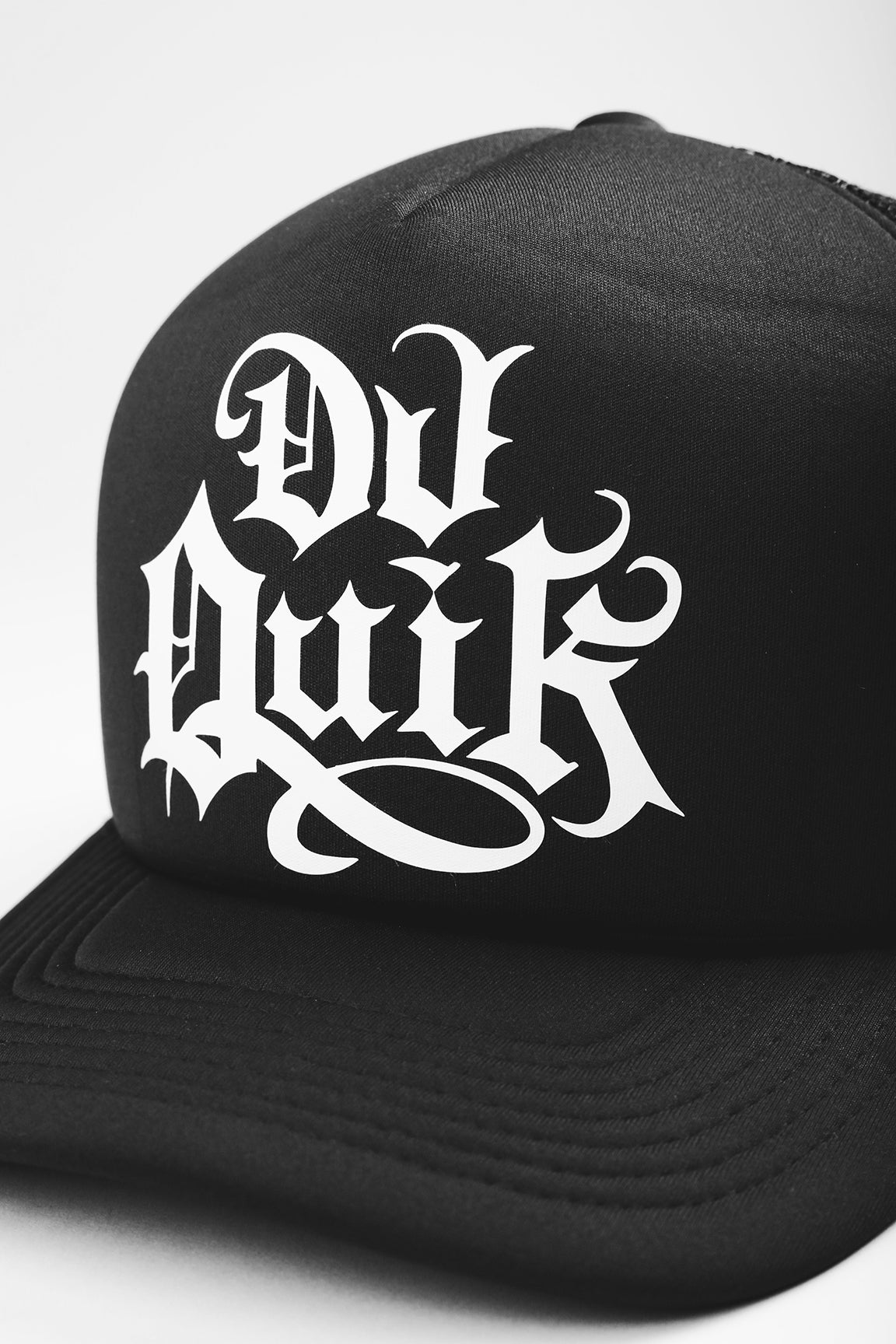 DJ Quik "Classic Logo" Trucker Hat Black