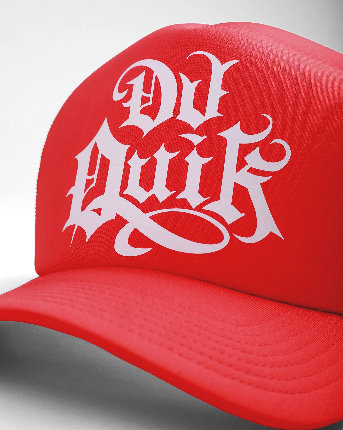 DJ Quik "Classic Logo" Trucker Hat Red