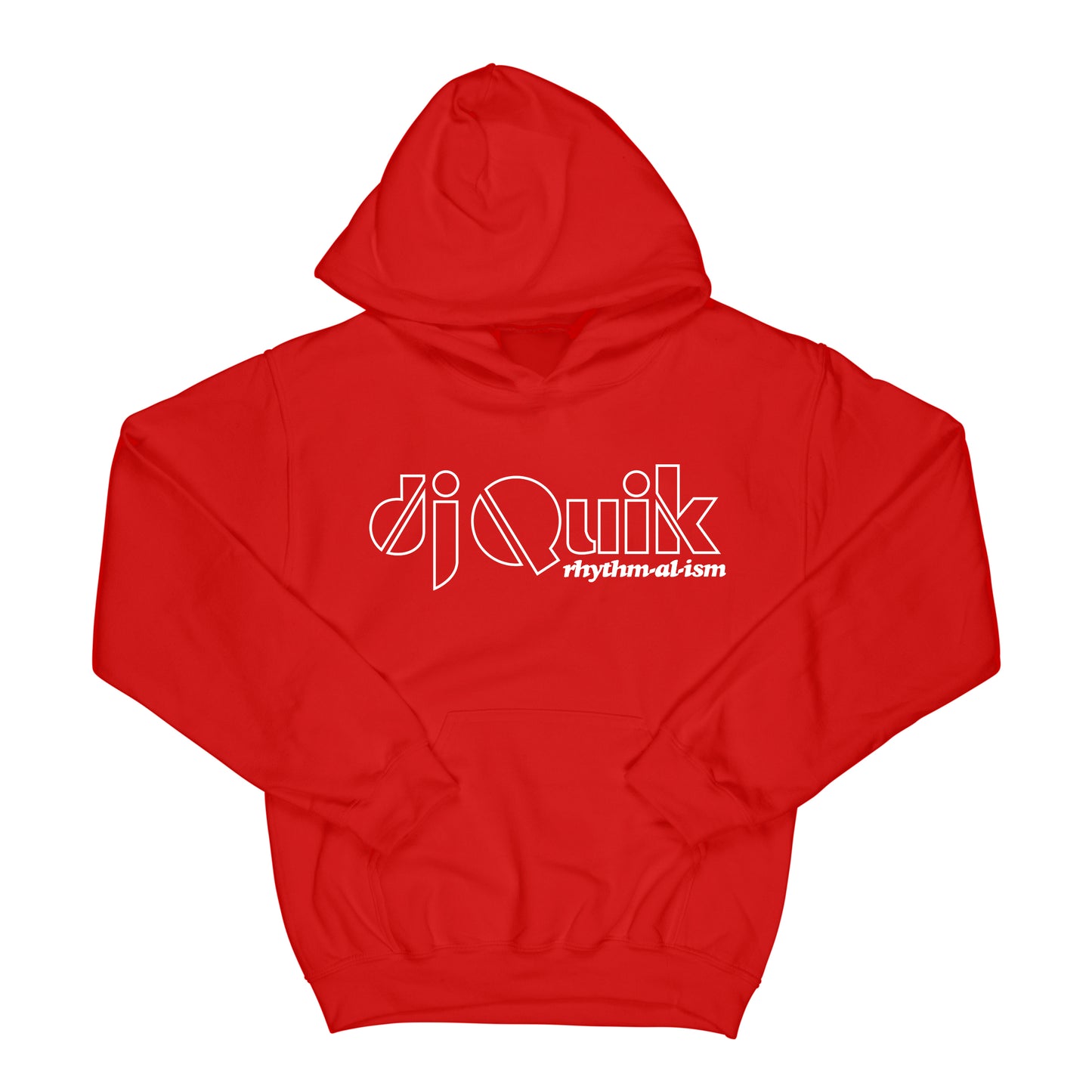 DJ Quik "Rythm-al-ism" Hoodie Red