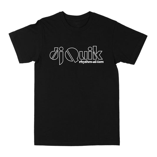 DJ Quik "Rythm-al-ism" Tee Black